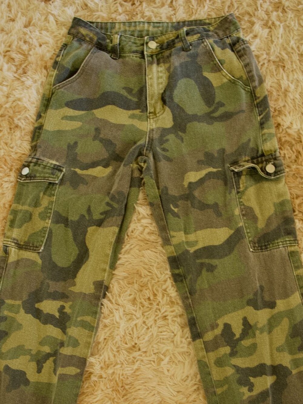 SHEIN Camo Utility Cargo Pants